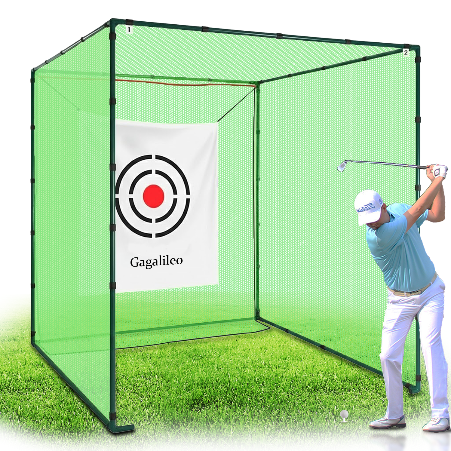 Gagalileo Golf Practice Cage 10X10X10ft – Galileo Sports