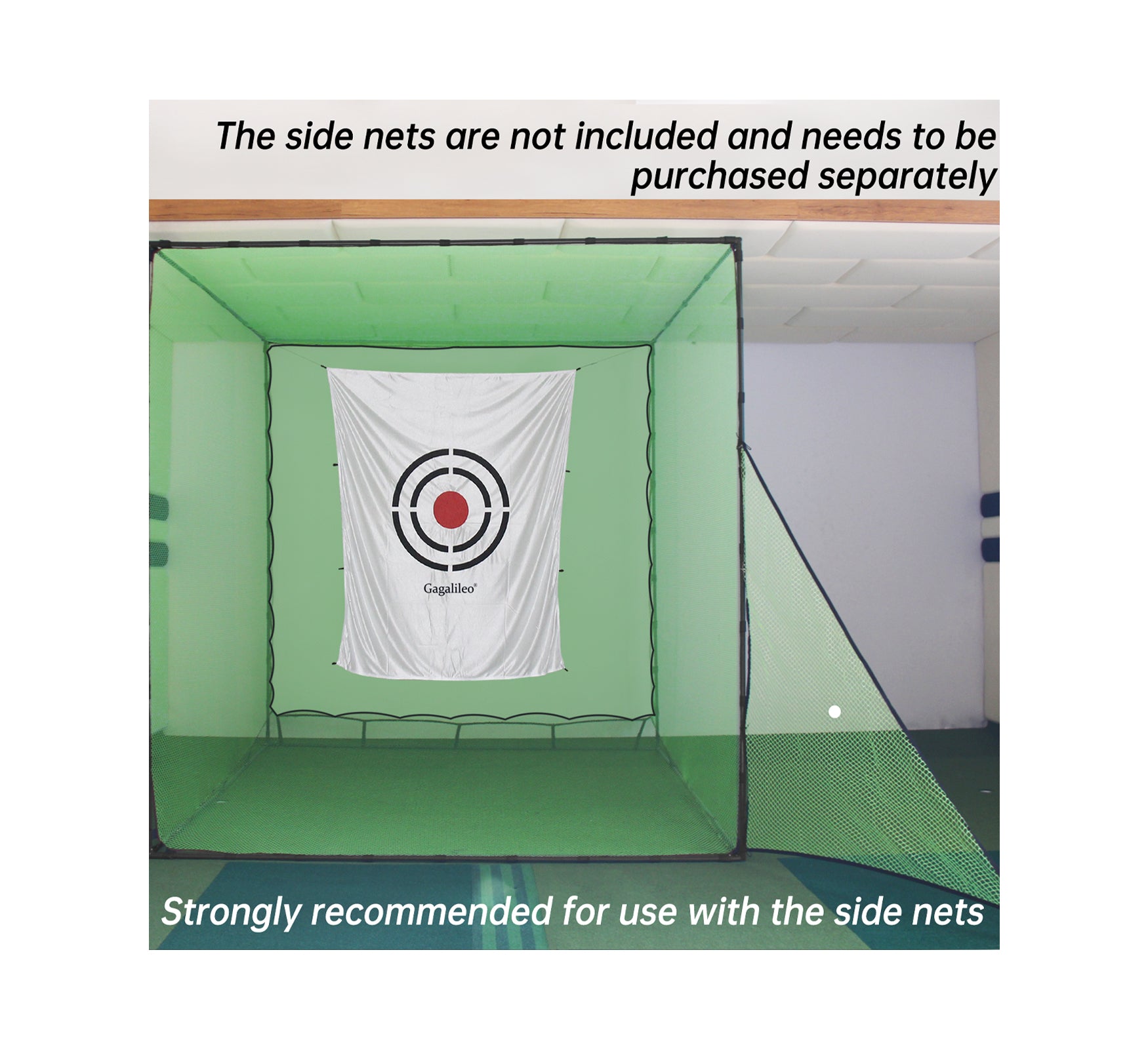 Gagalileo Golf Hitting Cage 8x8x8ft