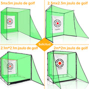 Gagalileo Golf Cage Triangle Net 150x100cm