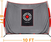 10X8FT| Golf Nets Golf Practice Net Golf Hitting Nets Golf Driving Range for Indoor Use| Galileo Sports-CAD