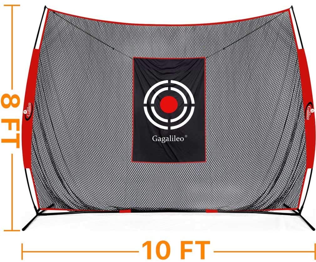 10X8FT| Golf Nets Golf Practice Net Golf Hitting Nets Golf Driving Range for Indoor Use| Galileo Sports-CAD