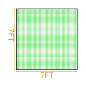 Gagalileo Golf Cage Replacement Net 7X7ft