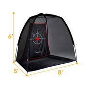 Gagalileo Backyard /Indoor Golf Net 8X6X5ft