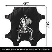 Kapler 6x6FT Lacrosse Goal Targets - Corner Shooting Practice Nets for Standard Size Goals - Precision Training Aid