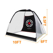 Gagalileo Hitiing Golf Net 10'X 6.5'X 6'