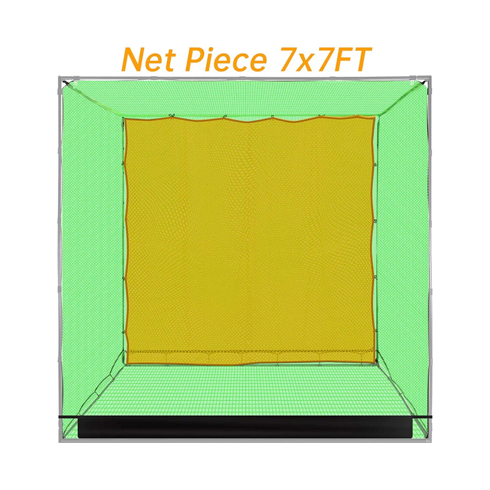 Gagalileo Golf Cage Replacement Net 7X7ft