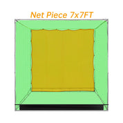 Gagalileo Golf Cage Replacement Net 7X7ft