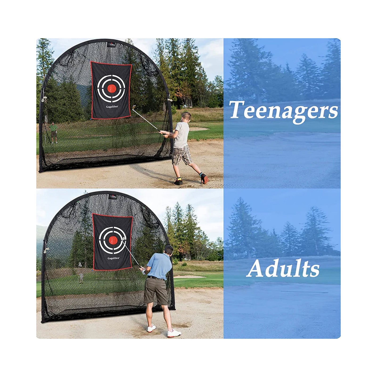 Gagalileo Golf Practice Hitting Net 7x7