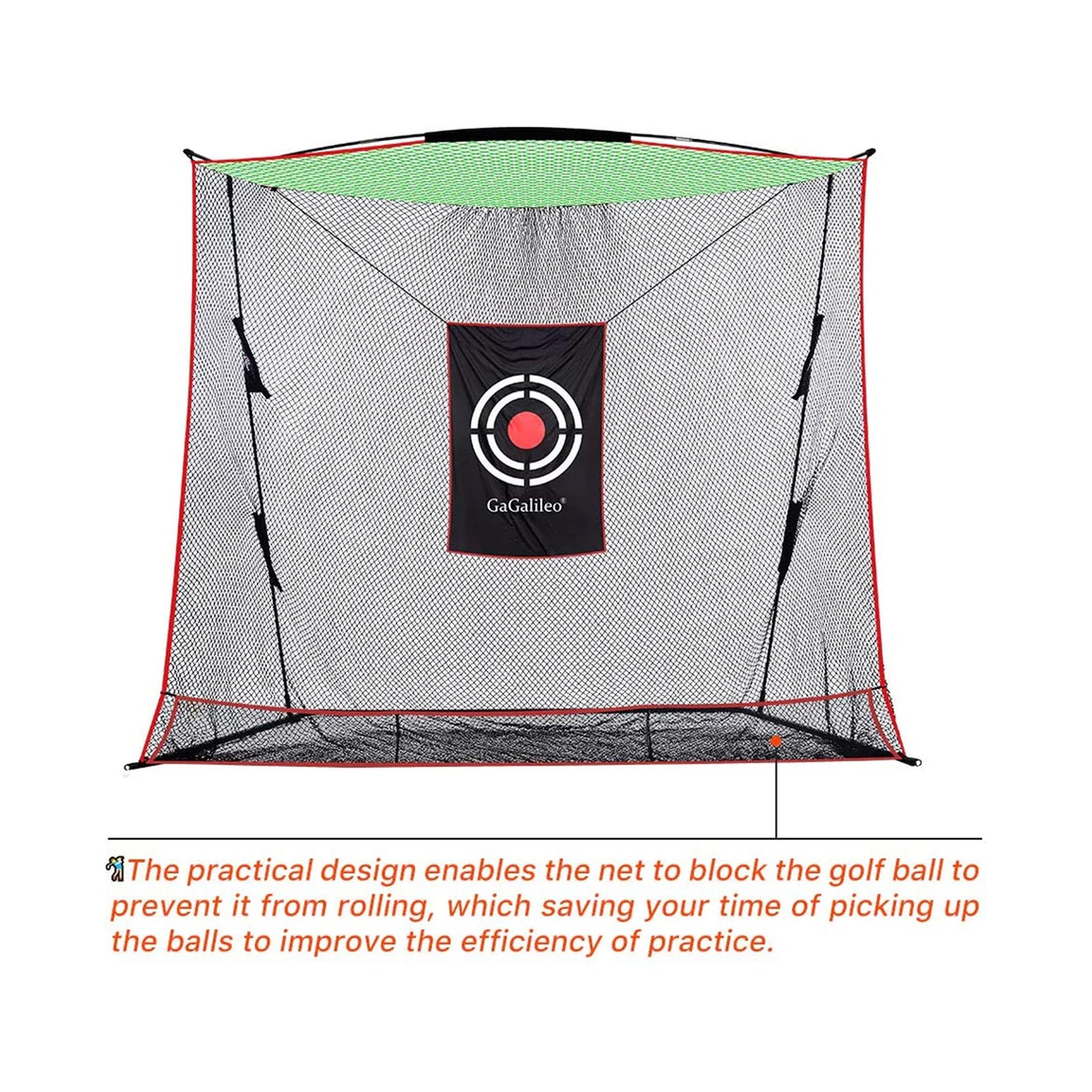 Gagalileo Golf Practice indoor&outdoor Nets 10x8X3
