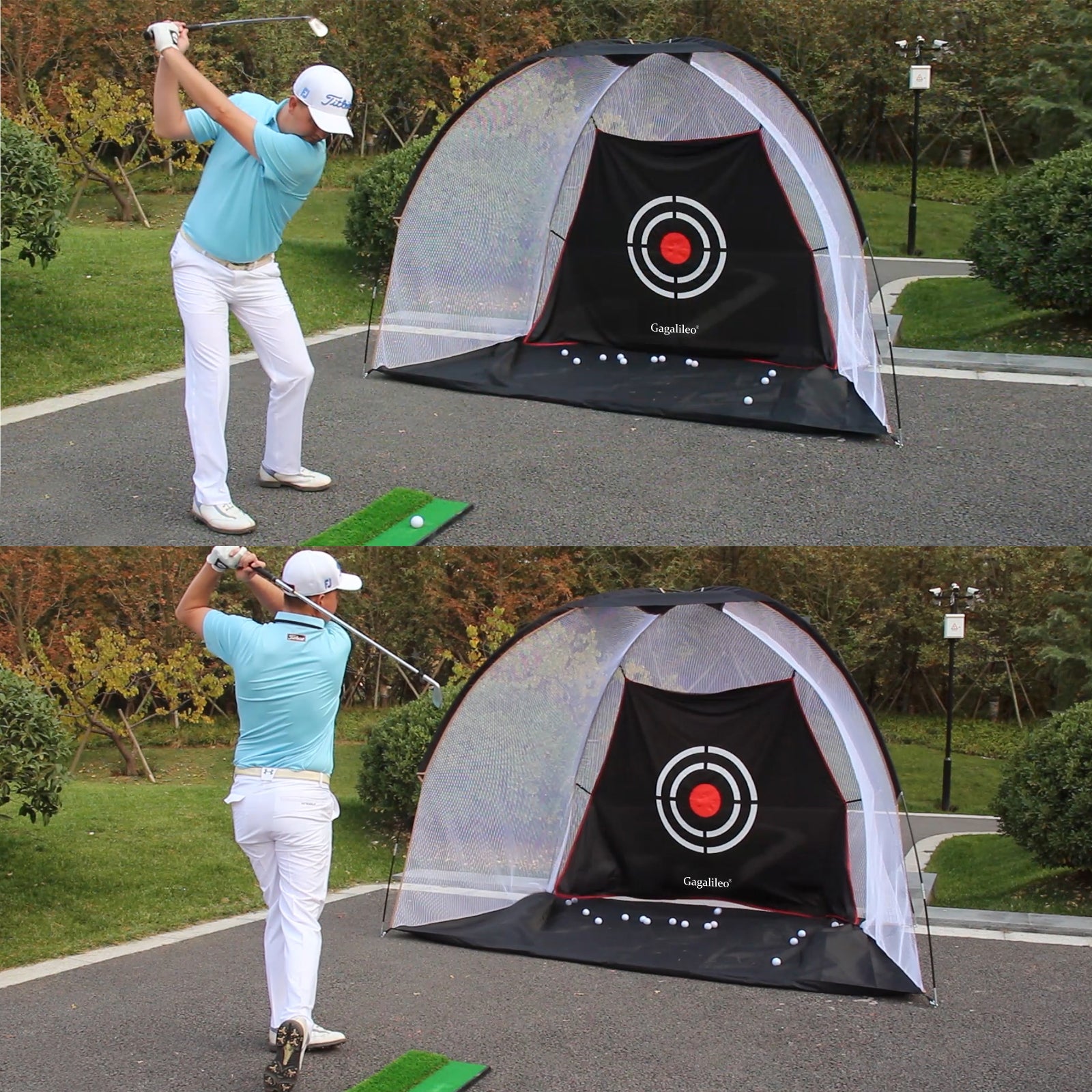 Gagalileo Golf Net Replacement 10x7x6ft