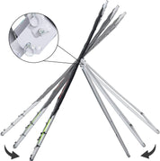 Galileo Lacrosse Rebounder,Folding Lacrosse Throwback Rebounde Rebound Target | 4x6FT Size