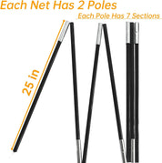 Gagalileo Replacement softball Rods 22x12x10ft