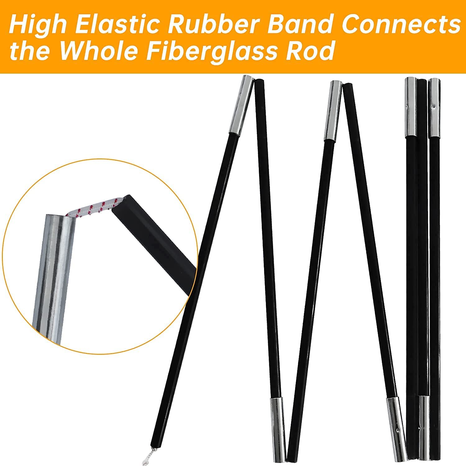 Gagalileo Replacement softball Rods 22x12x10ft