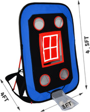 Gagalileo Baseball Pop-Up Pitching Net 4.5 x 4 x 3 ft