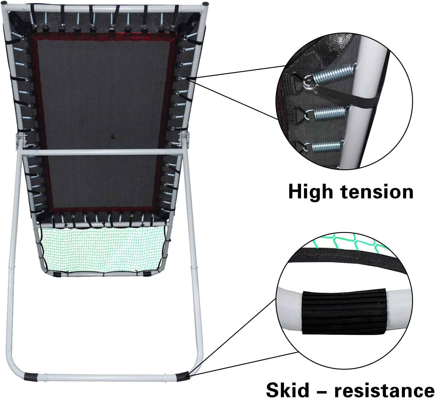 Galileo Lacrosse Rebounder,Folding Lacrosse Throwback Rebounde Rebound Target | 4x6FT Size