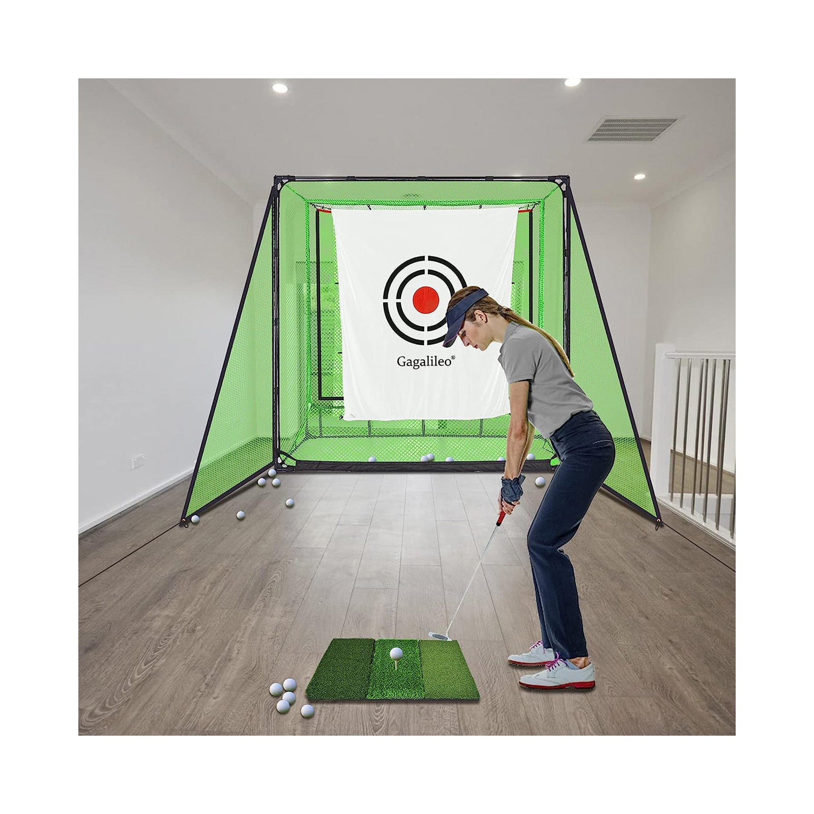 Gagalileo Golf Cage Triangle Net