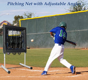 Gagalileo Baseball Pocket Net/ 9 Targe 4x2.5ft