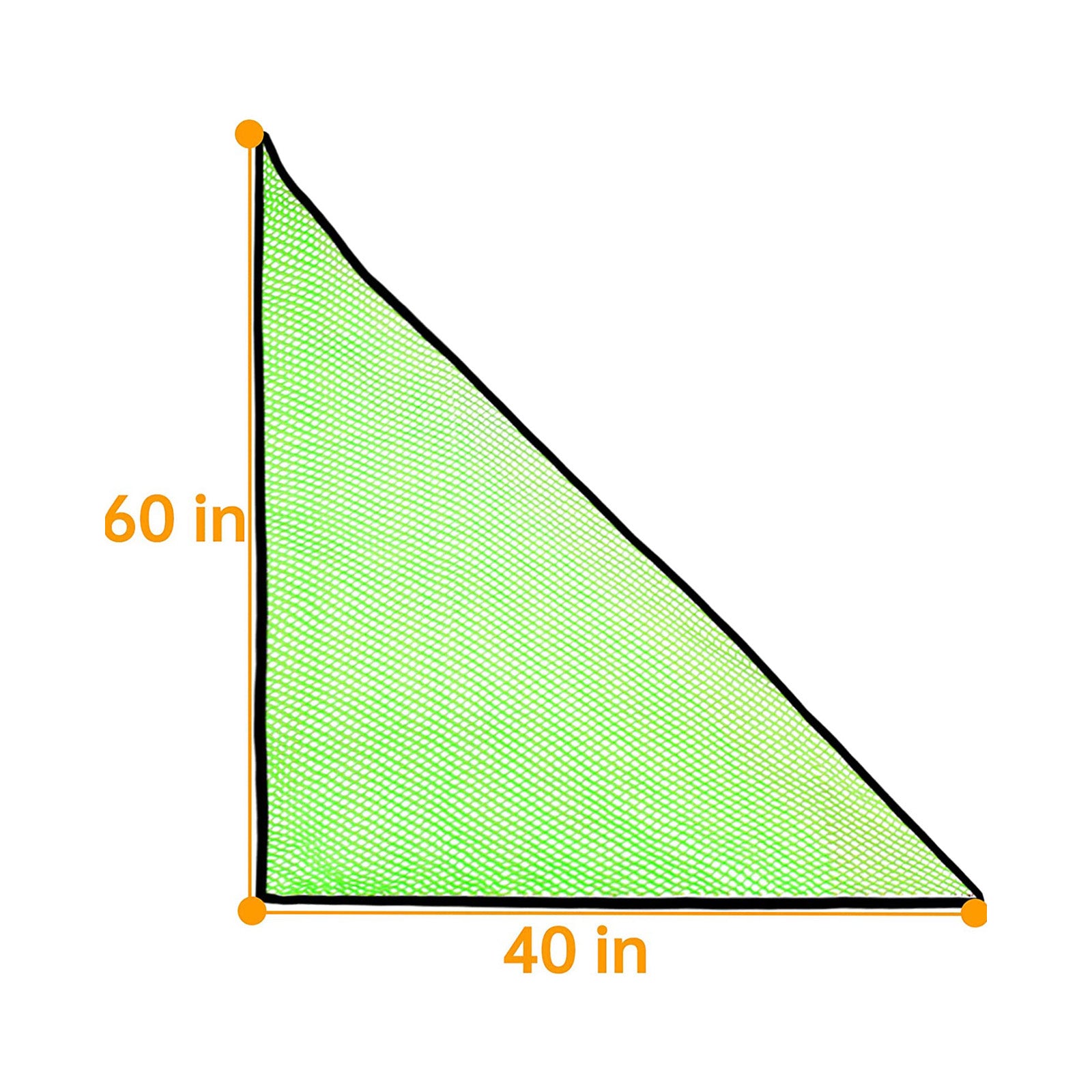 Gagalileo Golf Cage Triangle Net