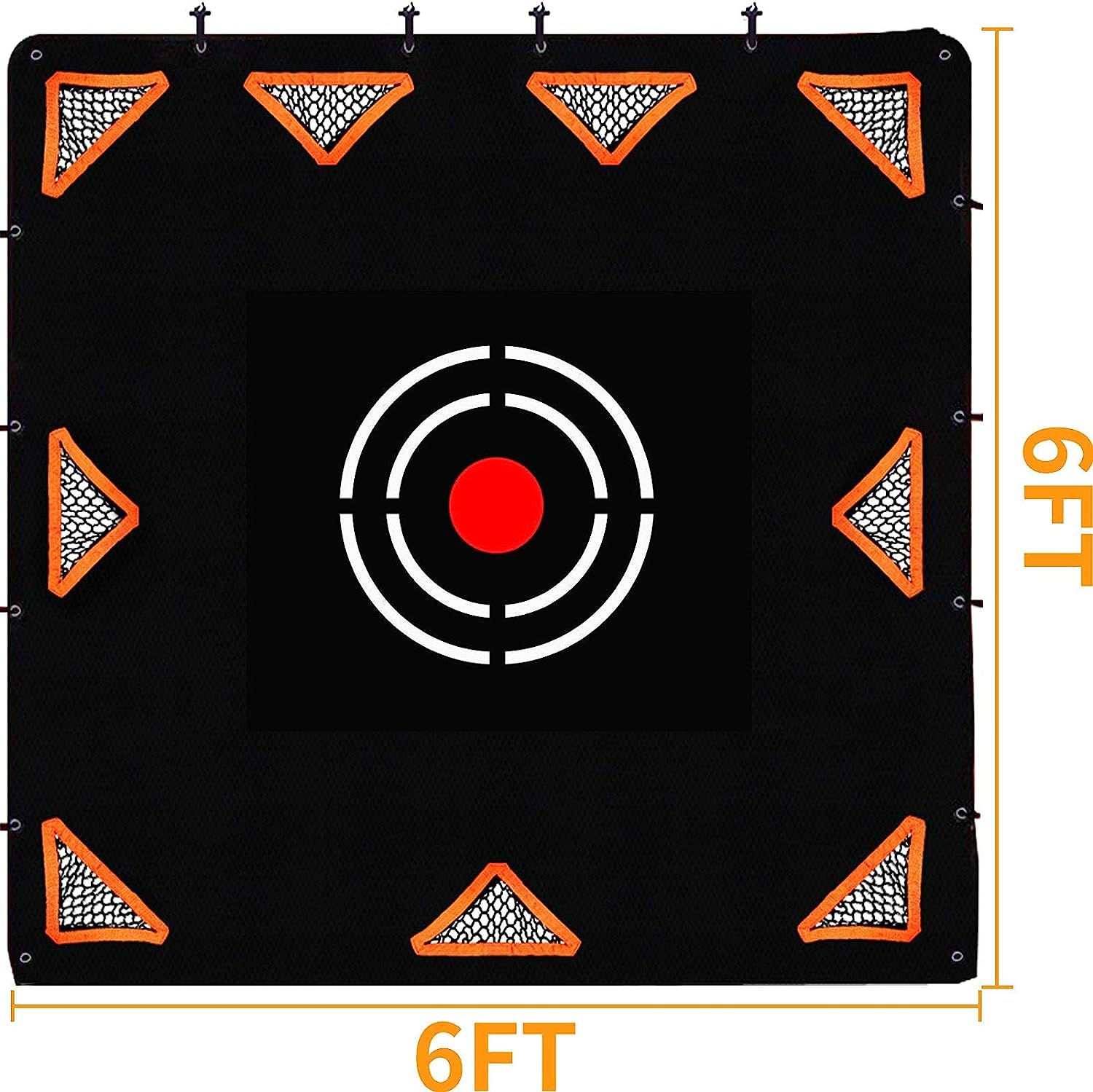Gagalileo Portable Lacrosse Goal 6X6ft