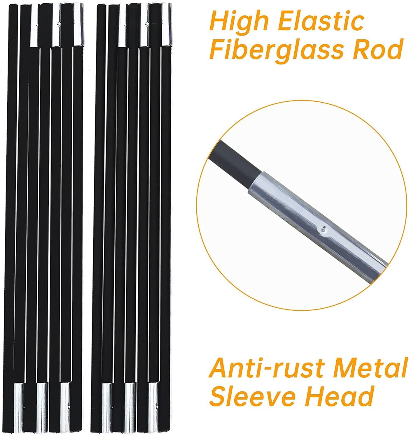 Gagalileo Replacement softball Rods 22x12x10ft