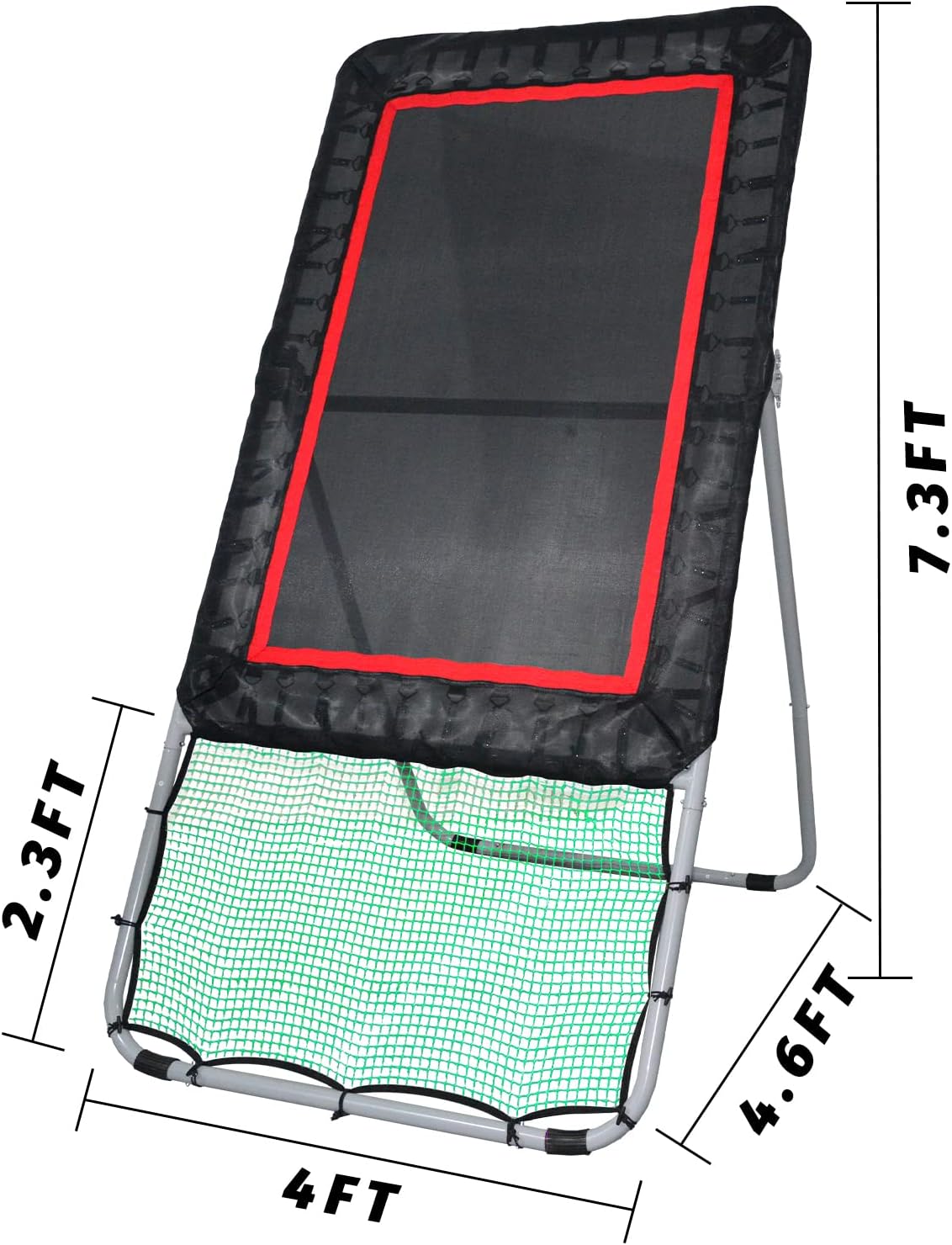 Galileo Lacrosse Rebounder,Folding Lacrosse Throwback Rebounde Rebound Target | 4x6FT Size