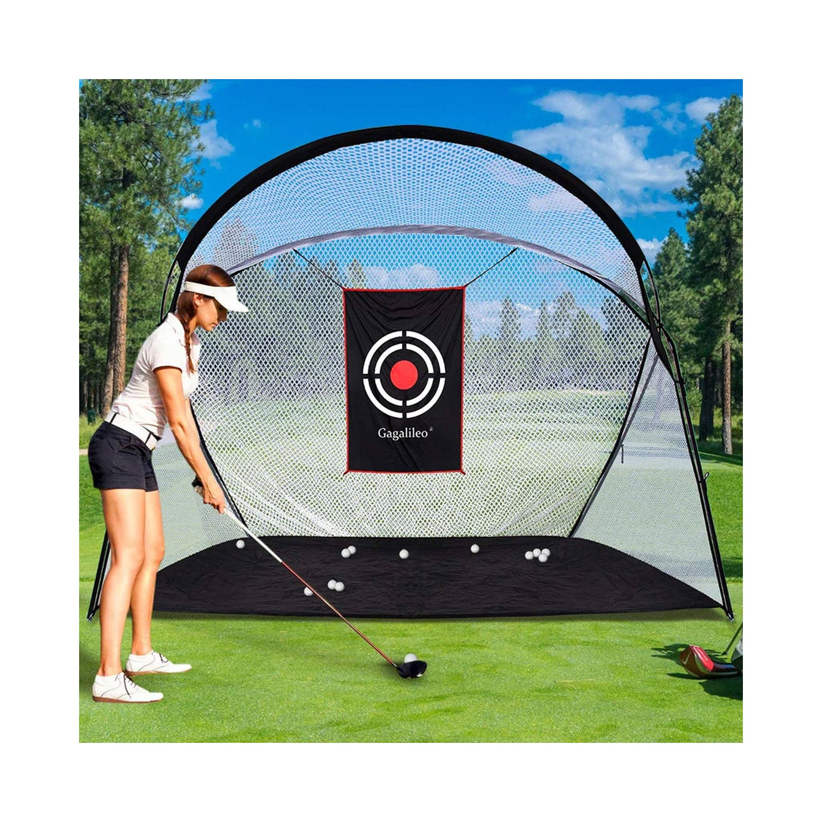Galileo Golf Hitting Net/Backyard 10x7x5.5
