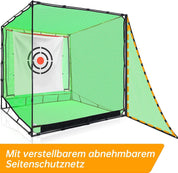 Golf net practice cage, Golf practice nets, Golf batting cage, Practice net, with target