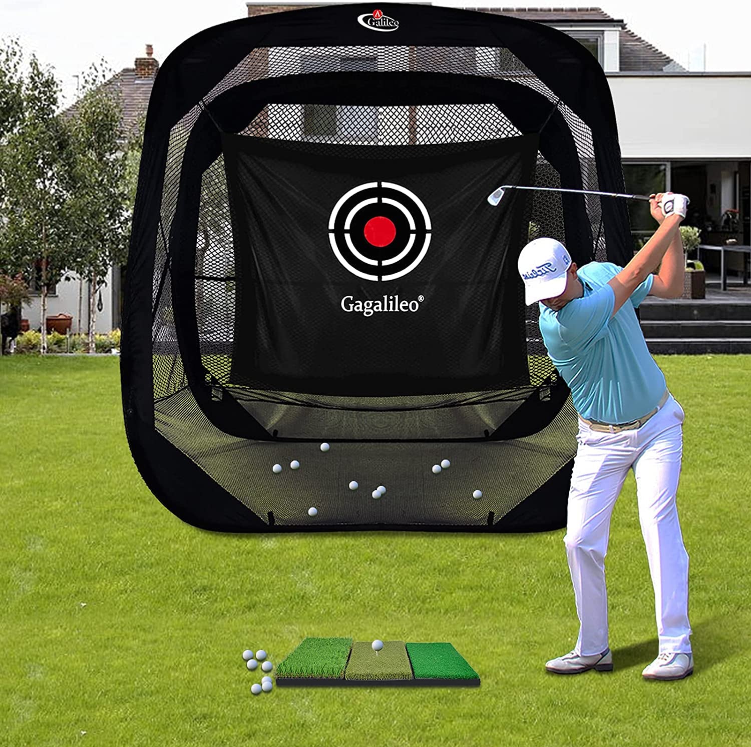 Gagalilleo Golf Target Cloth/Pop-up 4x5ft