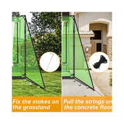 Gagalileo Golf Cage Triangle Net