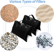 Gagalileo Football Portable Net Sandbags