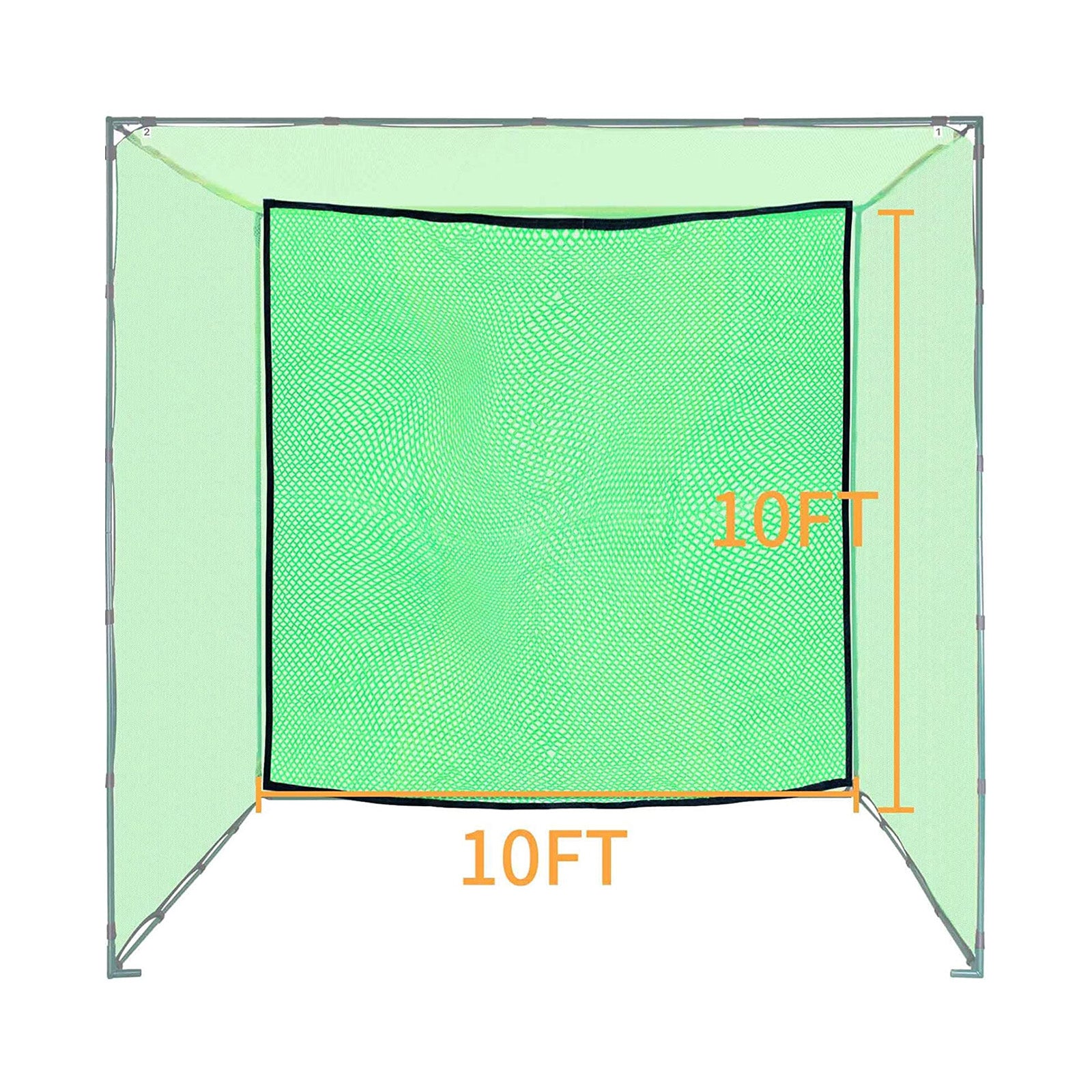 Gagalileo Golf Cage Replacement Net Only 10x10ft