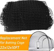 Gagalileo Baseball Replacement Hitting Net 22x12x10ft