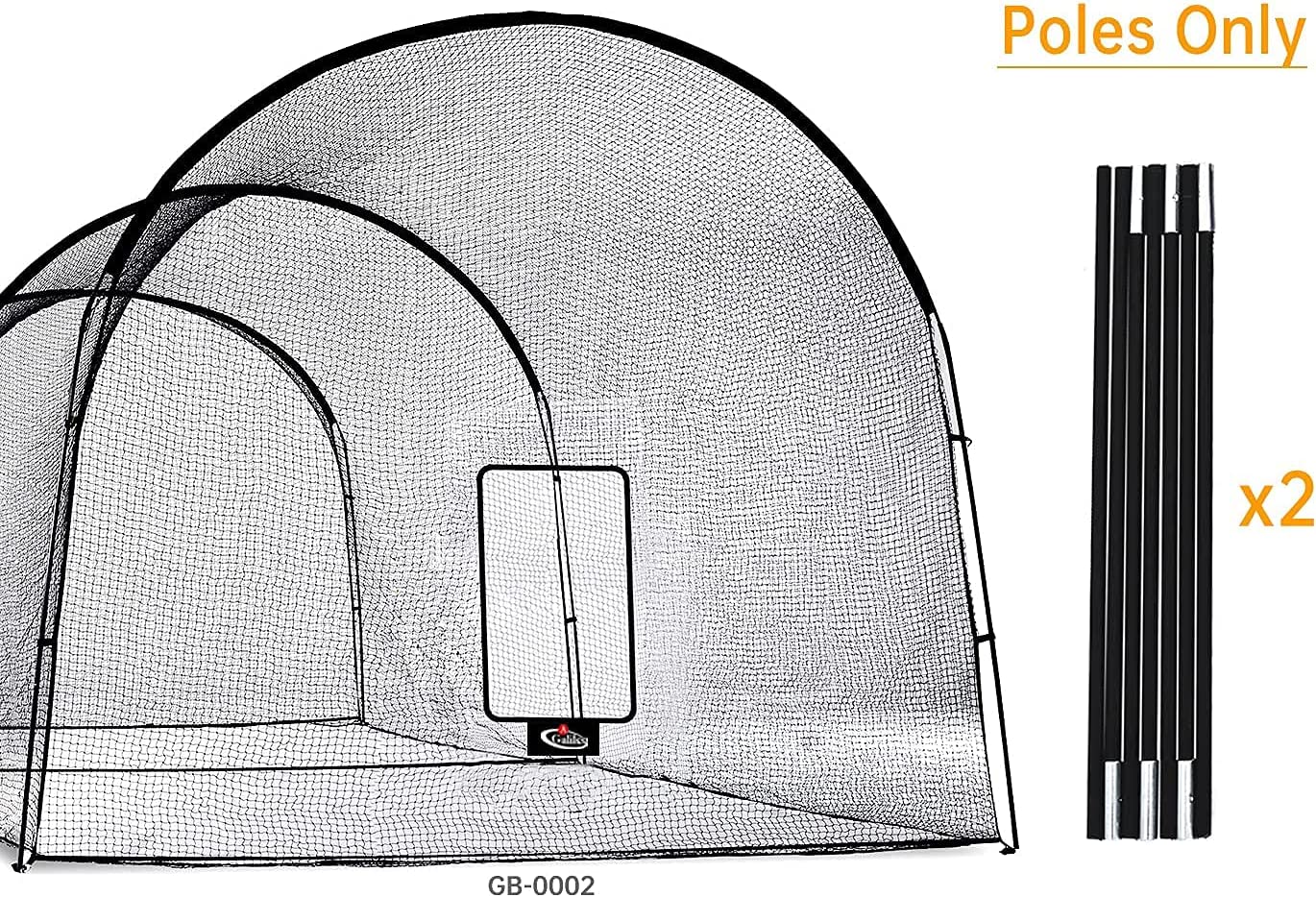 Gagalileo Replacement softball Rods 22x12x10ft