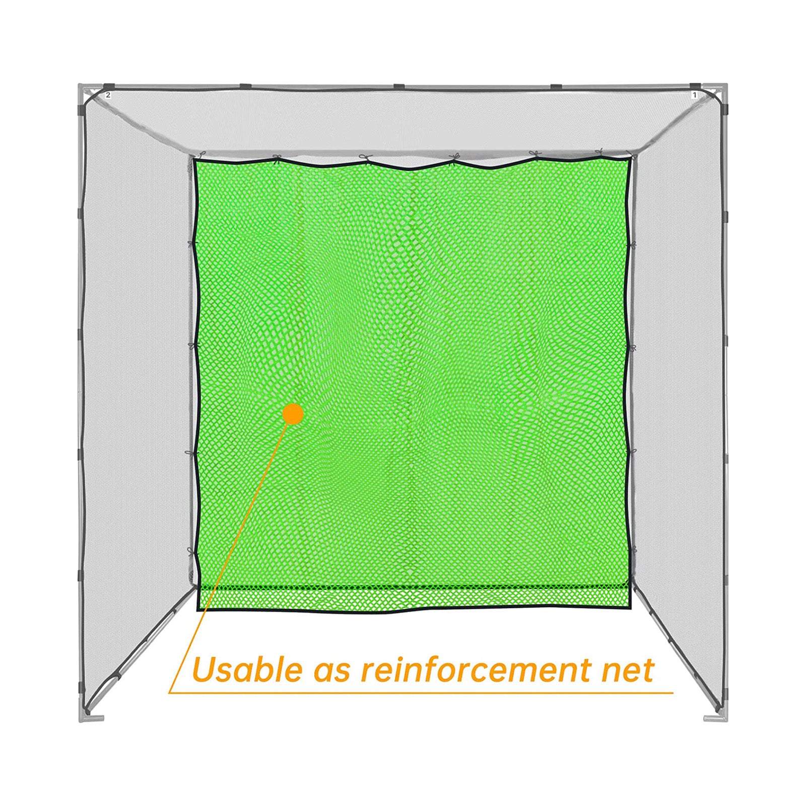 Gagalileo Golf Cage Replacement Net 10x20ft