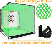 Golf net practice cage, Golf practice nets, Golf batting cage, Practice net, with target