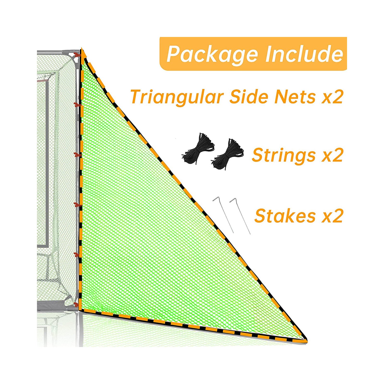 Gagalileo Golf Cage Triangle Net