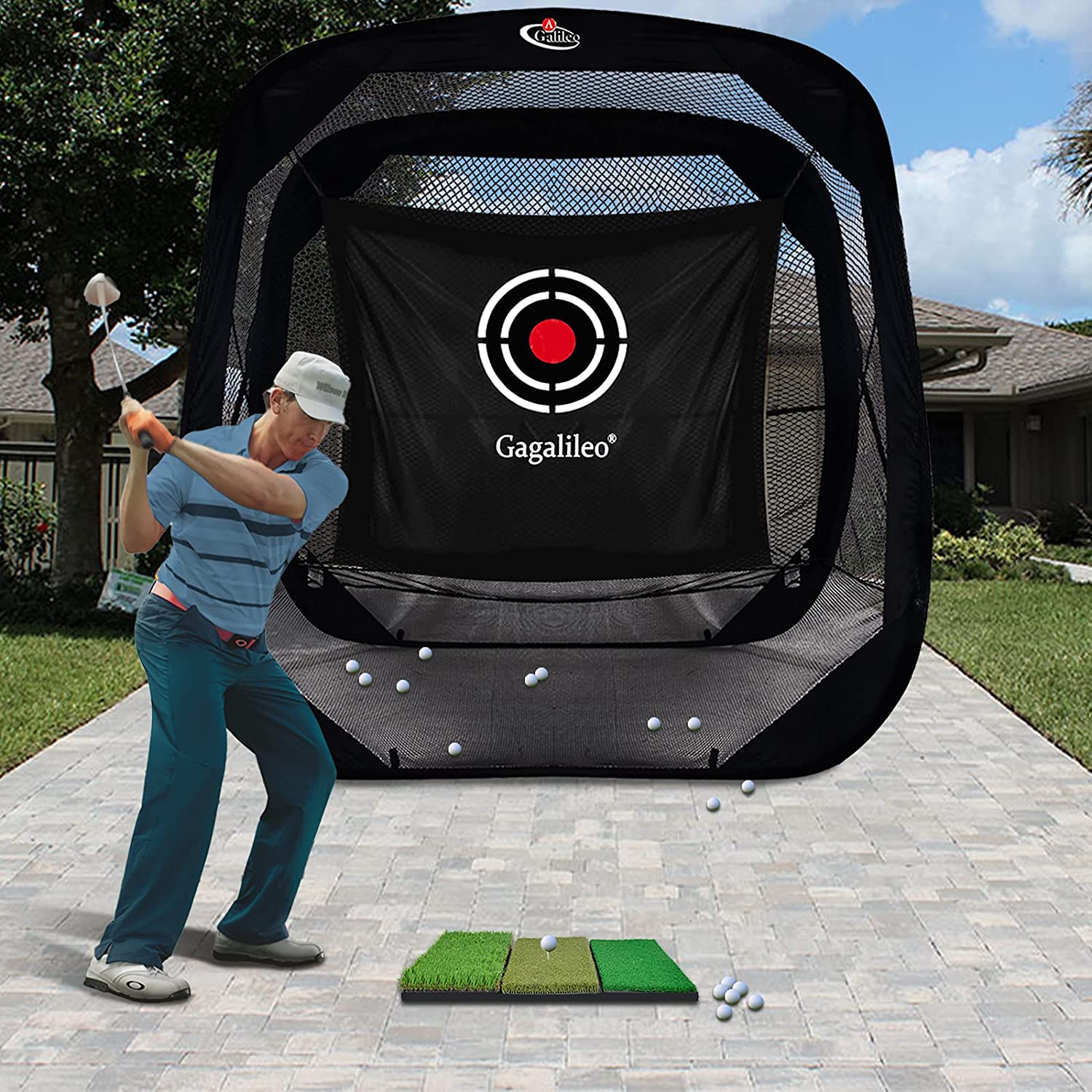 Gagalilleo Golf Target Cloth/Pop-up 4x5ft