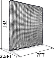 7x7Baseball Screen Pitching Protective Net/ Softball Pitching Screen