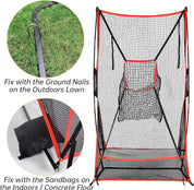 Galileo Football Kicking Cage/3x6Football Throwing Net