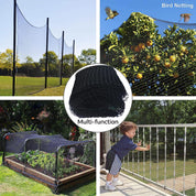 30x12 Baseball Batting Cage Netting/Heavy-Duty Sports Barrier Nets