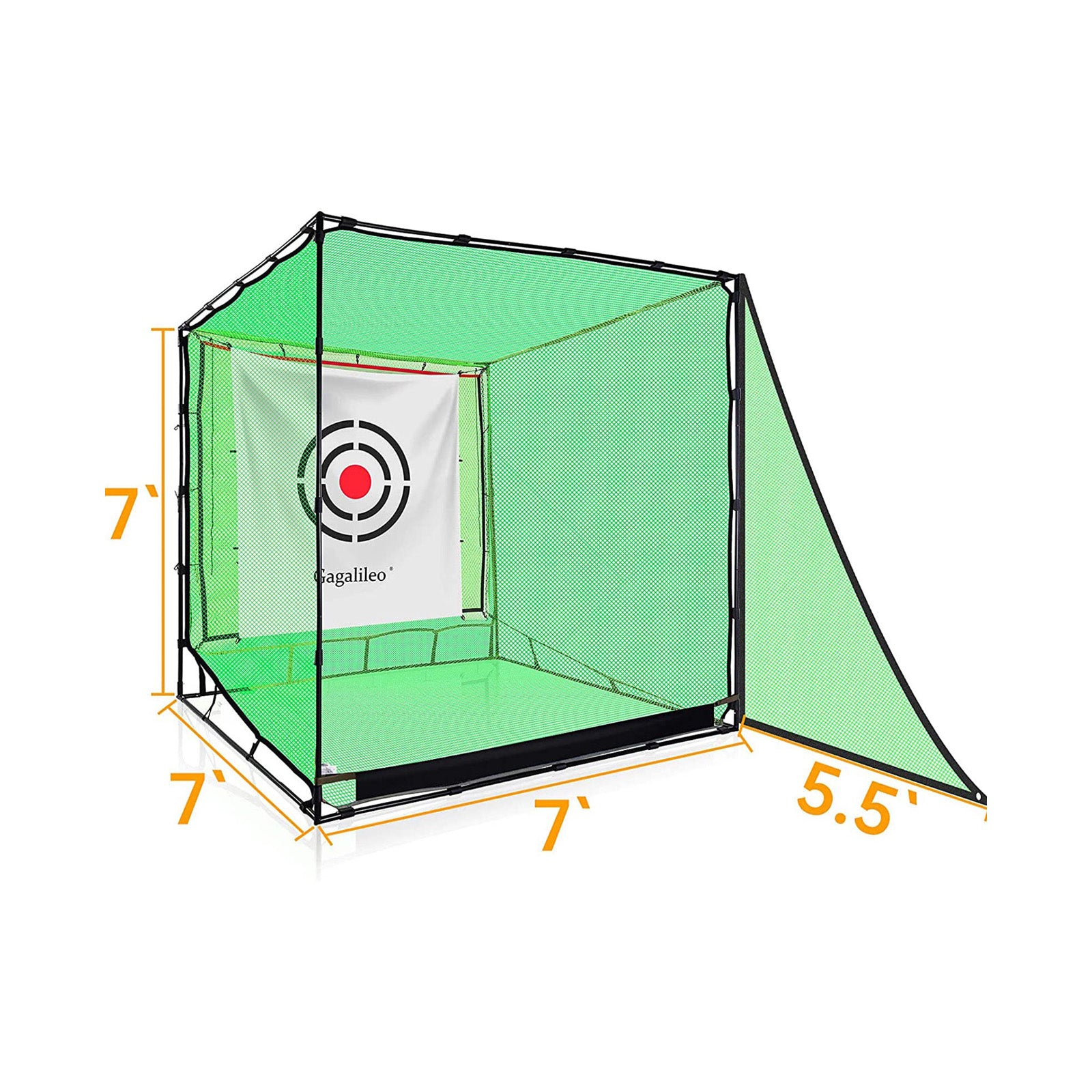 Gagalileo Golf Hitting Backyard Cage 7X7x7ft