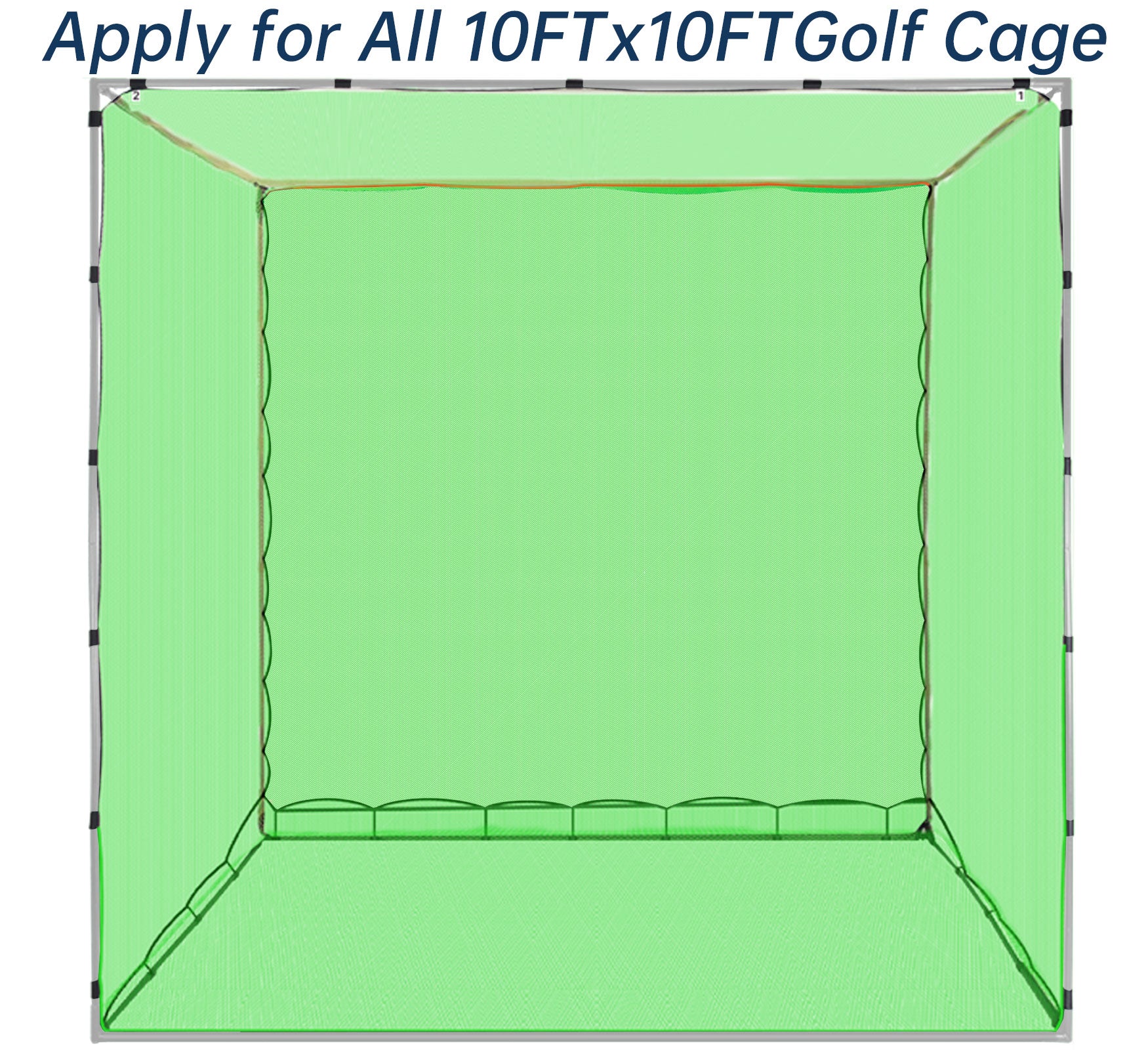 Gagalileo replacement Practice Golf Cage 10x10x10ft