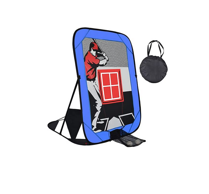 Gagalileo Kids Pop-Up Pitching Net 66 x 48 x 52 in