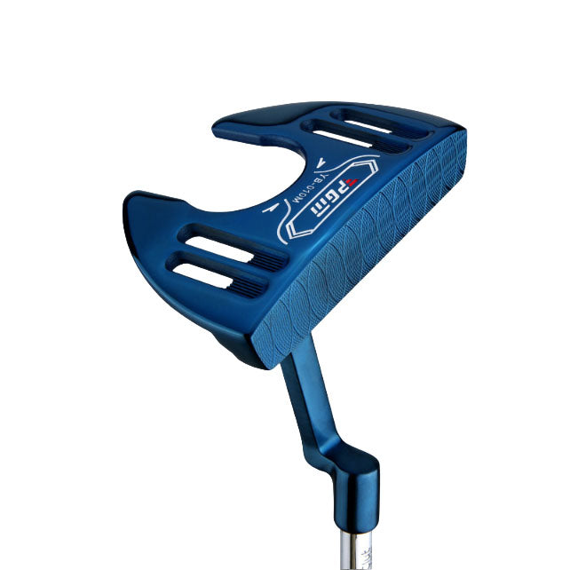 With Line of Sight Golden Golf Practice Club