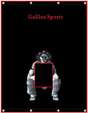 Gagalileo Softball Backstop Viny Target 5X6ft