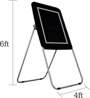 Galileo Lacrosse&Baseball Rebounder,Folding Lacrosse Throwback Rebounde Rebound Target | 6’x4’ Size