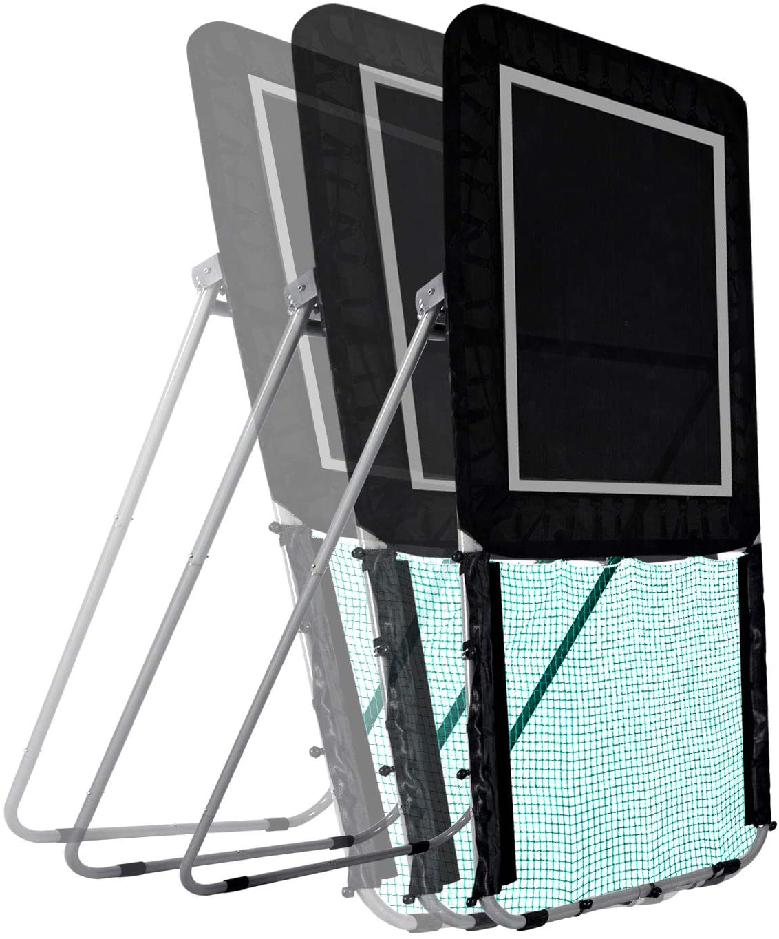 Galileo Lacrosse&Baseball Rebounder,Folding Lacrosse Throwback Rebounde Rebound Target | 6’x4’ Size