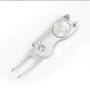 Foldable Stainless Steel Golf Green Folk | Galileo Sports