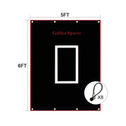 Gagalileo Softball Pitching Target 5X6ft