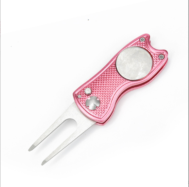 Foldable Stainless Steel Golf Green Folk | Galileo Sports
